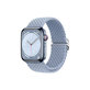 FixPremium - Řemínek Solo Loop pro Apple Watch (42, 44, 45 a 49mm), light blue