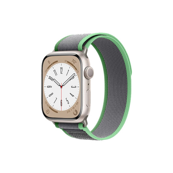 FixPremium - Řemínek Trail Loop pro Apple Watch (38, 40 a 41mm), tyrkysová