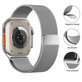 FixPremium - Řemínek Milanese Loop pro Apple Watch (38, 40 a 41mm), stříbrná