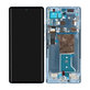 Motorola Edge 40 Pro - LCD Displej + Dotykové Sklo + Rám (Lunar Blue) - 5D68C21987 Genuine Service Pack