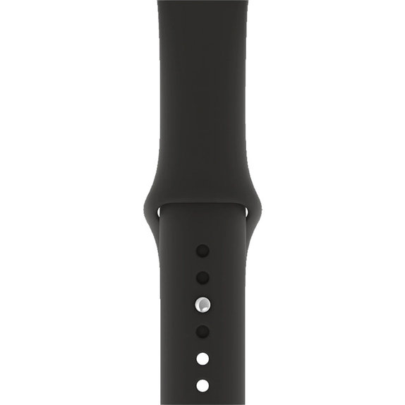 FixPremium - Silikonový Řemínek pro Apple Watch (38, 40 a 41mm), černá