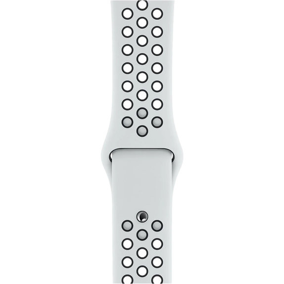 FixPremium - Silikonový Sportovní Řemínek pro Apple Watch (38, 40 a 41mm), bílá