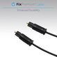 FixPremium - Audio Optický Kabel (2m), černá