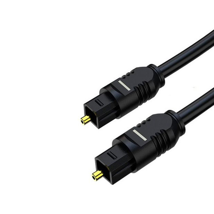 FixPremium - Audio Optický Kabel (2m), černá