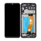 Samsung Galaxy A14 A145R - LCD displej + Dotykové sklo + Rám (Black) TFT