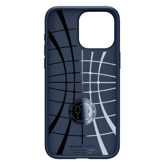 Spigen - Pouzdro Liquid Air pro iPhone 15 Pro, navy blue