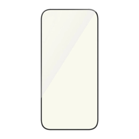 Tvrzené sklo UWF Eyecare s aplikátorem pro iPhone 15, Černá, PanzerGlass