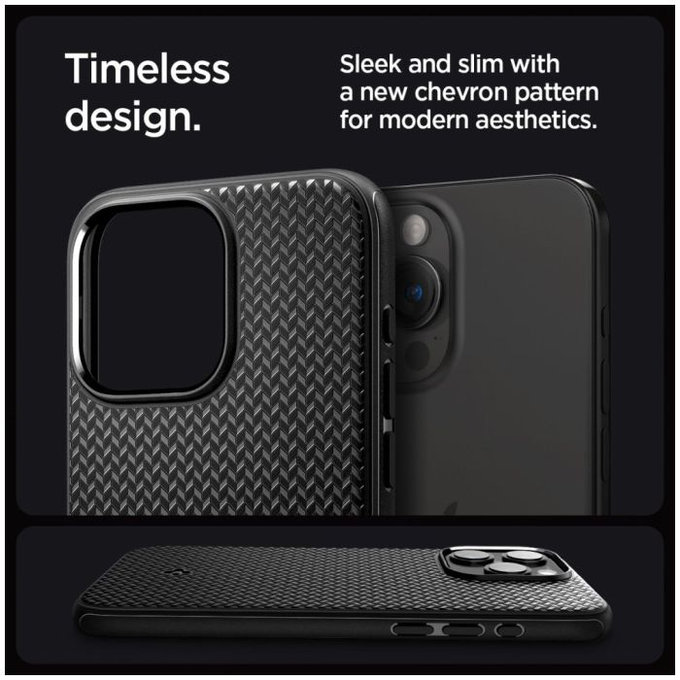 Spigen - Pouzdro Mag Armor s MagSafe pro iPhone 15 Pro Max, Matte Black