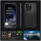 Spigen - Pouzdro Mag Armor s MagSafe pro iPhone 15 Pro, matte black