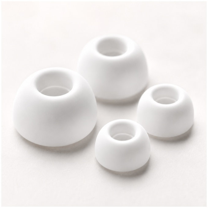 FixPremium - AirPods Pro Tips - Sada 2 ks (L, S), white