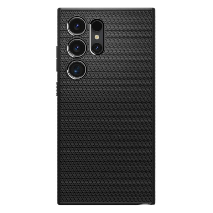 Spigen - Pouzdro Liquid Air pro Samsung Galaxy S24 Ultra, Matte Black