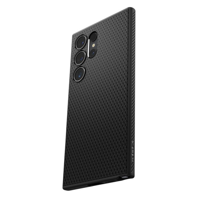Spigen - Pouzdro Liquid Air pro Samsung Galaxy S24 Ultra, Matte Black