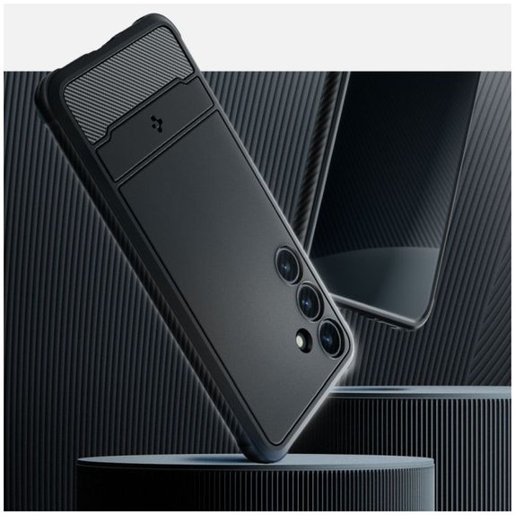 Spigen - Pouzdro Rugged Armor pro Samsung Galaxy S24+, Matte Black