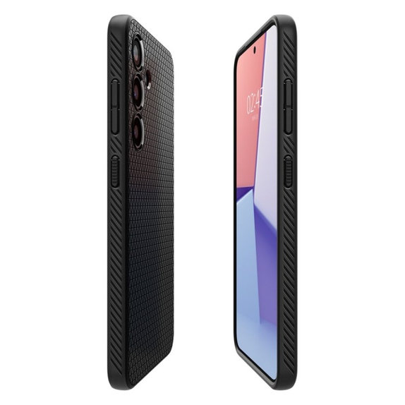 Spigen - Pouzdro Liquid Air pro Samsung Galaxy S24+, Matte Black