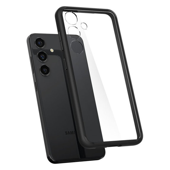 Spigen - Pouzdro Ultra Hybrid pro Samsung Galaxy S24, Matte Black