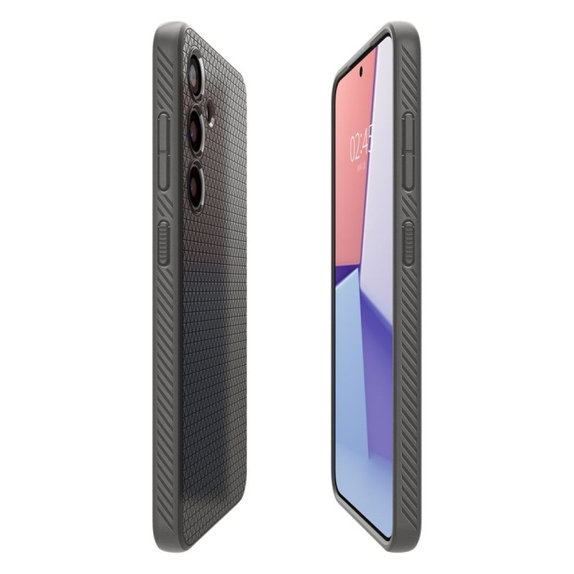 Spigen - Pouzdro Liquid Air pro Samsung Galaxy S24, Granite Gray