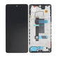 Xiaomi Poco X5 Pro - LCD Displej + Dotykové Sklo + Rám (Astral Black) TFT