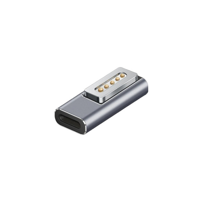 FixPremium - Redukce USB-C - MagSafe 1, stříbrná
