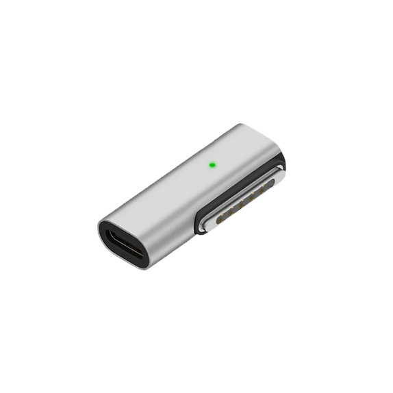 FixPremium - Redukce USB-C - MagSafe 3, stříbrná