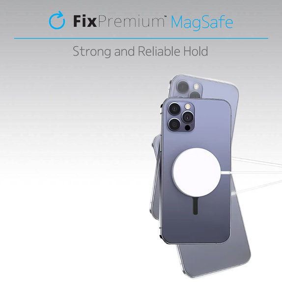 FixPremium - Magnet pro MagSafe, stříbrná