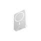 FixPremium - MagSafe PowerBank se Stojanem 5000mAh, bílá