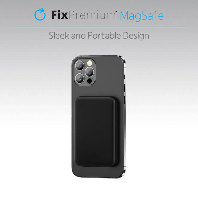 FixPremium - MagSafe PowerBank 5000mAh, fialová