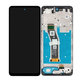 Motorola Moto G04 - LCD Displej + Dotykové Sklo + Rám (Black) - 5D68C23890 Genuine Service Pack