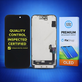 Displej Soft OLED pro iPhone 15, Dotykové sklo s rámem, FixPremium
