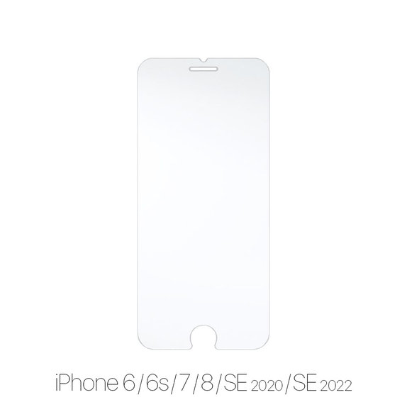 FixPremium Glass - Tvrzené Sklo pro iPhone 6, 6s, 7, 8, SE 2020 a SE 2022 (10 Pack)