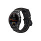 FixPremium - Kožený řemínek pro Garmin (QuickFit 26 mm), černý