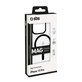 SBS - Pouzdro Mag Frame kompatibilní s MagSafe pro iPhone 15 Pro, černá