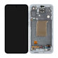 Samsung Galaxy A55 A556B - LCD Displej + Dotykové Sklo + Rám (Awesome Iceblue) OLED