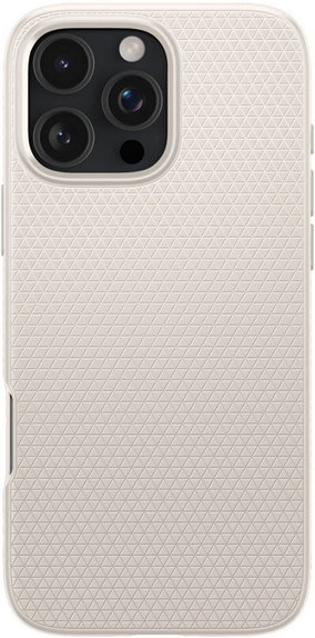 Spigen - Pouzdro Liquid Air pro iPhone 16 Pro Max, natural titanium