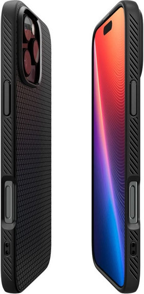 Spigen - Pouzdro Liquid Air pro iPhone 16 Pro, matte black