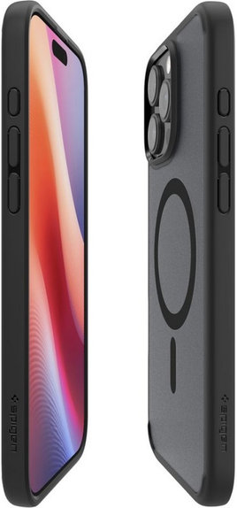 Spigen - Pouzdro Ultra Hybrid s MagSafe pro iPhone 16 Pro, frost black