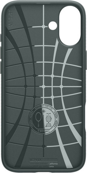 Spigen - Pouzdro Liquid Air pro iPhone 16, abyss green