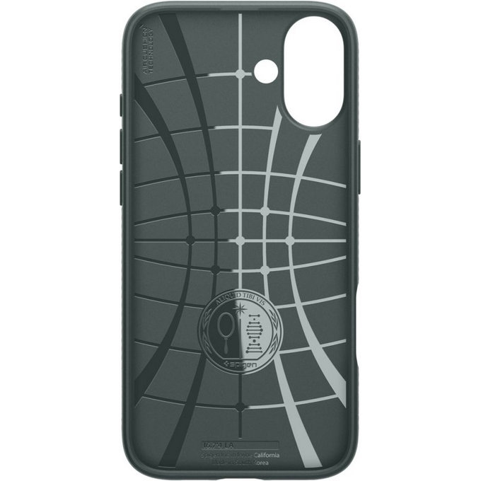 Spigen - Pouzdro Liquid Air pro iPhone 16, abyss green