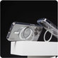 Pouzdro Kickstand s MagSafe pro iPhone 16, Stříbrná, CARE