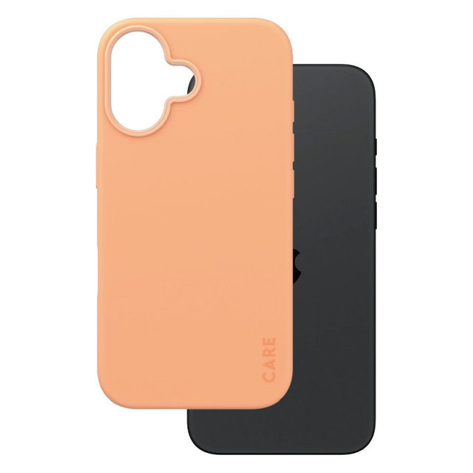 Pouzdro Fearlessly s MagSafe pro iPhone 16, Peachy, CARE