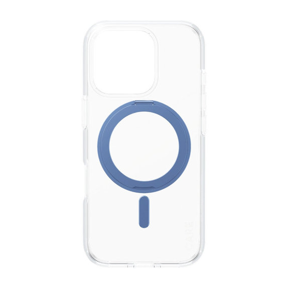 Pouzdro Kickstand s MagSafe pro iPhone 16 Pro, Modrá, CARE