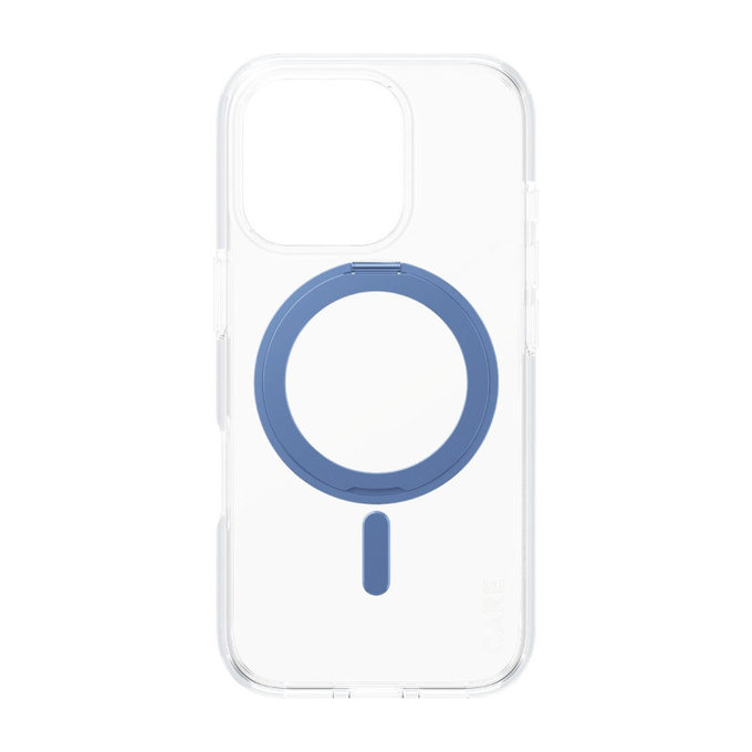 Pouzdro Kickstand s MagSafe pro iPhone 16 Pro, Modrá, CARE