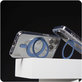 Pouzdro Kickstand s MagSafe pro iPhone 16 Pro Max, Modrá, CARE