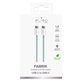 PURO - USB-C Kabel / USB-C, 60W, Fabrik FABK4, 1,5 m, island mist