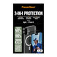 Bundle 3v1 Hoops + Tvrzené sklo UWF + Hard Case pro iPhone 16, PanzerGlass