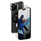 Bundle Hoops + Tvrzené sklo UWF + Hard Case + Magnetic Ring Mount pro iPhone 16 Pro Max, PanzerGlass
