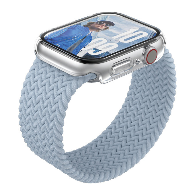 Tvrzené sklo Full Body Slim pro Apple Watch 11/10 46 mm, Čirá, PanzerGlass