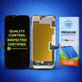 Displej Hard OLED pro iPhone 14 Plus, Dotykové sklo s rámem, FixPremium