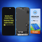 Displej Hard OLED pro iPhone 15, Dotykové sklo s rámem, FixPremium