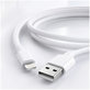 FixPremium - Kabel Lightning/USB, 1.5m, bílá