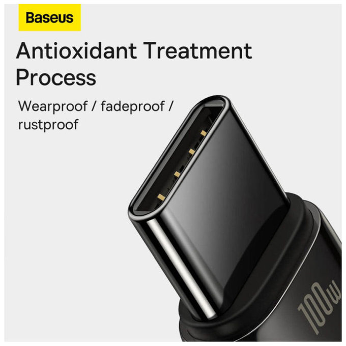 Baseus - Kabel USB-C/USB, 1.5m, černá